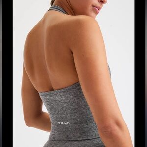 TALA Sculpt Seamless Sculpting Halter Tank Gym Training Yoga Running